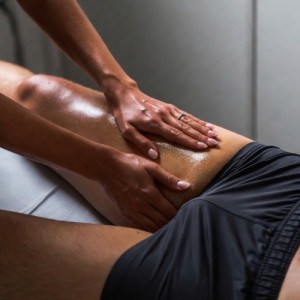 Entspannungsmassage in der Physiotherapiepraxis